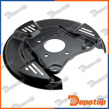 Déflecteur, disque de frein arrière droite pour TOYOTA | HTO-TY-027